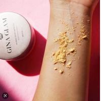 ราคา GINA GLAM Mineral Velvet Matte Stay Makeup Finish Powder G39 จีน่าเกลม ทาแป้งฝุ่นหลังลงรองพื้น คุมมัน กันแดด SPF15 (15092027934)
