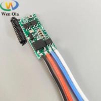 ราคา WenQia รีโมทคอนโทรลมอเตอร์ขนาดเล็ก433MHz DC 6V 12V 18V 24V โมดูลไปข้างหน้าและถอยหลังและ50M (21047257703)