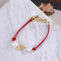 ราคา Tory Burch สร้อยข้อมือเบิร์ชแฟชั่นแบบเรียบกำไลข้อมือทรงกลมฝังด้วยไข่มุกน้ำจืดกำไลข้อมือหนังคู่แบบธรรมดาปรับได้สำหรับเด็กผู้หญิง high quality (18069649308)
