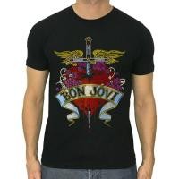 ราคา เสื้อยืดผ้าฝ้ายพิมพ์ลายขายดี Yuanl5 พร้อมส่ง เสื้อยืดแขนสั้นลําลอง ผ้าฝ้าย 100 พิมพ์ลายโลโก้ Bon Jovi American Rock D (17330590726)