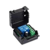 ราคา Universal Wireless Receiver Switch Relay Receiver Module Parts DC 12V 1CH for Smart Home Remote ControlsReceiver Only (20952685423)