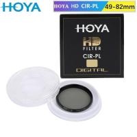 ราคา Hoya 49 52 55 58 62 67 72 77 82Mm ฟิลเตอร์ CIR PL HD แบบวงกลมเลนส์โพลาไรซ์โพลาไรซ์แบบบางเลนส์ HD สำหรับเลนส์กล้องโซนี่ Nikon Canon (20180408303)