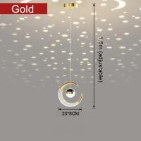 ราคา โคมไฟระย้า โคมไฟระย้า โคมไฟหัวเตียง โคมไฟระย้าข้างเตียง สร้างสรรค์ ดวงจันทร์ ดวงดาว ท้องฟ้า ขนาดเล็ก โมเดิร์น (19309254882)