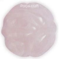 ราคา Rose quartz dragon ball bead ลูกปัดโรสควอตซ์ 12mm (17336041859)