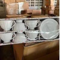 ราคา แก้วกาแฟ 6 ชุด พร้อมจานรอง เซตของชำร่วยแก้วกาแฟ แก้วชา แก้วเซรามิกสวยๆ แก้วกาแฟสวยๆ ชุดของรับไหว้ ของชำร่วยราคาถูก (21191286310)