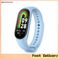 ราคา Broadfashion M8 Smart Watch Fitness Tracker Smartwatch Heart Rate Blood Oxygen Sleep Monitor Waterproof Watch For Men Women (21093922745)