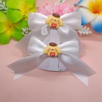 ราคา โบว์นักเรียน โบว์นักเรียนลายการ์ตูน สีขาว ผ้ามัน (16404233739)