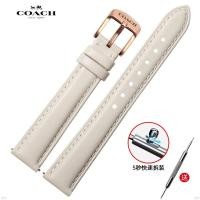 ราคา ใช้แทน สายนาฬิกา สายนาฬิกาหนังแท้ COACH สายนาฬิกาผู้หญิง boyfrien ชั้นบนสุดสายหนังวัว 12 มม 20 มม (18981536517)