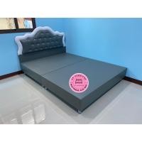 ราคา เตียง หัว เบาะ ดีไซน์ทรงเจ้าหญิงสวยหรู คุณภาพดีสินค้าตรงปก 3 5ฟุต 5ฟุต 6ฟุต (17733339562)