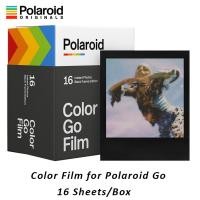 ราคา Polaroid Instant Film Color Go Film 16 sheets ฟิล์มสีโพลารอยด์ไป16แผ่นฟิล์มแพ็คคู่กรอบสีขาวและดำสำหรับกล้อง Go Instax Polaroid ไปออโต้โฟกัสเป็นไปไม่ได้ (17183036771)