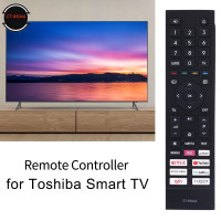 ราคา Ready Stock COD Remote Control Replacement for Toshiba Smart TV Accessories (20850335739)
