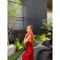 ราคา Furby dress เดรสขนนก เดรสผ่าหน้าแต่งสายขนนก (19088284245)