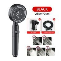 ราคา ฝักบัวแรงสูง ฝักบัวอาบน้ำ หัวฝักบัวแรงดันสูง5โหมด ฝักบัวอาบน้ำ เพิ่มแรงดันอุปกรณ์ห้องน้ำ ฝักบัวแรงดันสูงXPH301 (18408685892)
