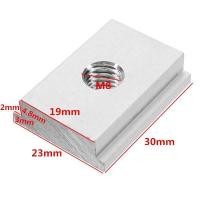 ราคา M6 M8 T Slot Nut T Track Sliding Nut For Woodworking Tool Slot Fastener (20383697433)
