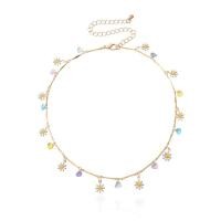 ราคา 1ชิ้นสร้อยดอกเดซี่สร้อยคอโซ่ไหปลาร้าสร้อยคอสั้นสร้อยคอกระดูกไหปลาร้าโซ่เครื่องประดับโช๊คเกอร์สร้อยคอโช้คเกอร์เสน่ห์ (18666923064)