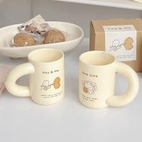 ราคา พร้อมส่ง แก้วหมี แก้วกระต่าย แก้วมัค แก้วน้ำ แก้วเซรามิคน่ารัก (18298971489)