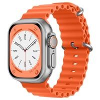 ราคา Ocean Strap For Apple Watch Band Ultra 49mm 44mm 40mm 45mm 41mm 42mm 38mm Band Silicone iWatch Bracelet 7 6 4 5 3 se 8 Strap (19568012187)