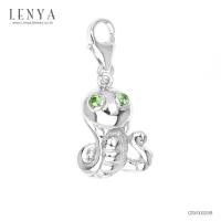 ราคา LenYa Jewelry ชาร์ม นักษัตรปีมะโรง งูใหญ่ ตัวเรือนเงินแท้ ชุบทองขาว ประดับพลอยสามารถ Mix and Match กับเครื่องประดับสุดโปรดได้ ทั้งกำไล สร้อยข้อมือ หรือสร้อยคอ (1366028342)
