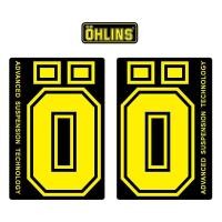 ราคา Stiker Fork หน้าจักรยานเสือภูเขาไวนิลสำหรับจักรยานบนถนน MTB ขี่จักรยานโอลินส์สารกันยูวีกันน้ำ (18476068003)