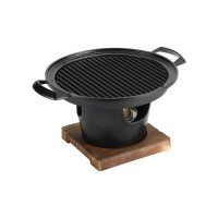 ราคา 1 PCS Korean Stainless Steel Charcoal Barbecue Grill for Home Kitchen Outdoor Garden (20065073905)