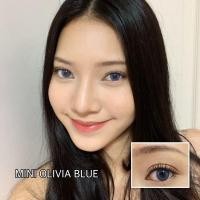 ราคา คอนแทคเลนส์ รุ่น mini Olivia ยี่ห้อ Kitty Kawaii สีฟ้า มีค่าสายตา (19674148090)