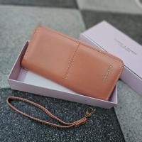 ราคา กระเป๋าสตางค์ซิปรอบใบยาว ด้านในสีแดง มีสายคล้อง พร้อมกล่อง (21233183312)