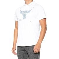 ราคา Under Armour Mens Project Rock Terry Bull Short Sleeve Hoodie Shirt (19986489449)