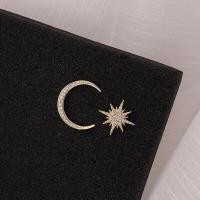 ราคา ต่างหู be your bag ก้านเงินแท้ S925 จันทร์เสี้ยว และ ดาว สองข้างไม่เหมือนกัน Code 2047 B3 (19747329231)