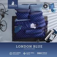 ราคา Dunlopillo ปลอกผ้านวม รุ่น London Blue สัมผัสนุ่มลื่น ความละเอียด 990 เส้น ส่งฟรี (20757175452)