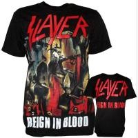 ราคา เสื้อวง SLAYER ReignInBlood The Roxx ร็อค ไซส์ S M L XL 2023 (19766565429)