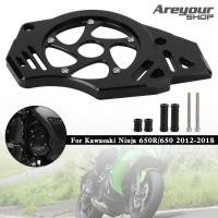 ราคา Areyourshop ฝาครอบเฟืองโซ่รถจักรยานยนต์สีดำสำหรับ Kawasaki Ninja 650R 650 Vulcan ER6N ER6F ER 6F ER 6N Versys 650 KLE650 VN650 Diablo 650 (18145840015)