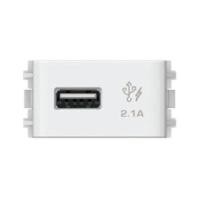 ราคา Schneider เต้ารับเดี่ยว USB 2 1A ขนาด 1 2 ช่อง สีขาว 3031 3032USB WE (8082633239)
