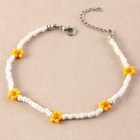 ราคา กำไลข้อเท้าลูกปัดดอกไม้สร้อยข้อมือลูกปัดผู้หญิงของขวัญแหวนนิ้วเท้าโบฮีเมียนโบฮีเมียนสำหรับงานปาร์ตี้หลากสีน่ารัก MOMORE (20862337052)