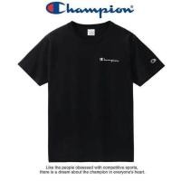 ราคา เสื้อทีเชิ้ต Champion รุ่นคู่รักปักลาย Champiom เวอร์ชั่นญี่ปุ่นผู้หญิงแขนสั้นโลโก้ C เล็กๆทรงหลวมแนวสปอร์ตแฟชั่นครึ่งแขน (20212903676)