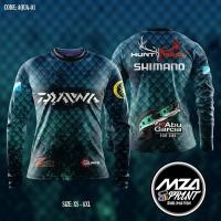ราคา ส่งของ เสื้อกีฬาตกปลา Aqua DAIWA SHIMANO เสื้อผ้า ป้องกันรังสียูวี สําหรับตกปลา เสื้อแขนยาว Baju Pancing (19692350727)