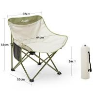 ราคา BSWolf Camping Folding Chair Moon Chair Comfortable Portable Outdoor Picnic Fishing Chair Large Seat (18864400386)