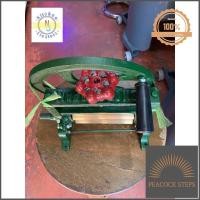 ราคา พร้อมส่ง เครื่องบดปลาหมึกมือหมุน ขนาดใหญ่ แกนบดกว้าง 5 5 นิ้ว ราคาพิเศษ Peacock Steps (10319634424)