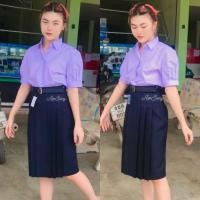 ราคา เสื้อนักเรียนหญิง ม ปลาย เสื้อเตรียม มัธยมปลาย (17199433075)