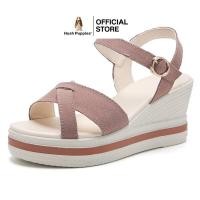 ราคา Hush Puppies รองเท้าผู้หญิง รุ่น LEILA SLIDE HP IWSF8658Z สีน้ำตาล รองเท้าหนังแท้ รองเท้าลำลอง รองเท้าส้นสูง (19287383041)