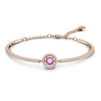 ราคา Swarovski Outlet Discount Purple Crystal Beating Heart Bracelet Womens Heartbeat Smart Element Bracelet SSY (20636209764)