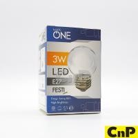 ราคา หลอดไฟ LED หลอดปิงปอง 3วัตต์ (14580066471)