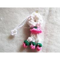 ราคา พวงมาลัยกุหลาบถักแขวนหน้ารถ แขวนกระจกรถ ถักโครเชต์ thai garland crochet hanging (20426396291)
