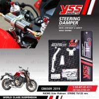 ราคา YSS ชุดกันสะบัดพร้อมขาจับ STEERING DAMPER CLAMP B SET รุ่น Racing สำหรับมอเตอร์ไซค์ Honda CB650R 2019 EG188 078C 02 R Y SD KIT 01 018 (1163402402)