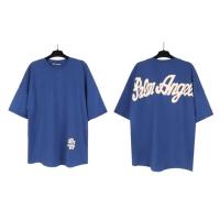 ราคา เสื้อยืดแขนสั้นลําลอง ผ้าฝ้าย พิมพ์ลายตัวอักษร แฟชั่นสําหรับผู้ชาย และผู้หญิง (20043627070)