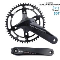 ราคา Shimano Ultegra R8000 HOLLOWTECH II Crank Arm 1X11ความเร็วจักรยาน R8000 165มม 170มม 172 5มม 175มม Crank แขน Deckas 110BCD 36T 38T 40T 42T 44T 46T 48T 50T 52T จานหน้าจักรยานของแท้อุปกรณ์เสริมจักรยาน (1