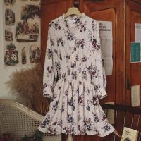 ราคา Free Shipping and COD Korean top Dress Women V neck Floral Lace up High Waist casual dress Fashion Bohemian Dress Short Sleeve Vestidos Mini Skirt casual Bohemia dress for women plus size dress women 