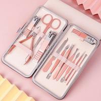 ราคา super pro ชุดกรรไกรตัดเล็บ ครบเช็ต 7 10 12 16 18 ชิ้น ตัดเล็บ ทำเล็บ แต่งคิ้ว พร้อมกระเป๋าสุดหรู (13784725682)