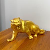 ราคา รูปปั้นเสือทอง เสือนำโชค ปีเสือทอง เพื่อความสิริมงคล ปรับฮวงจุ้ย (12968393768)