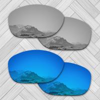 ราคา เลนส์โพลาไรซ์สำรอง2คู่สำหรับ OO9127พิตบูลล์ Oakley พิตบูลล์เอเชีย OO9161กรอบแว่นกันแดดเอเอฟ ติดตั้งได้ง่าย ใส่ได้พอดี ป้องกันรังสียูวี100 ดำ เงิน (20343517109)