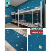 ราคา วอล์เปเปอร์ มีกาวในตัว เกรดAAA พร้อมส่งจากไทย ราคาถูก เต็มม้วน wallpaper ลายน่ารัก (14982973366)